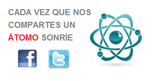 Un átomo sonríe, comparte Quimitube.com
