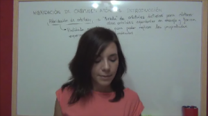 Introducción a la hibridación de orbitales atómicos