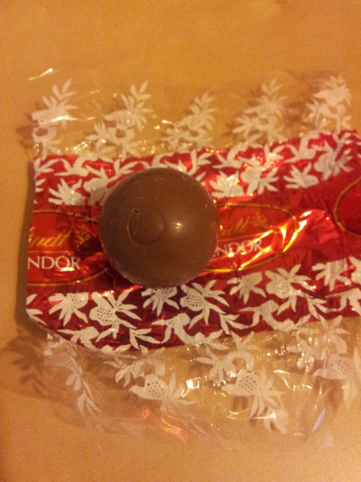 Bombón de chocolate: atracones navideños