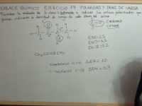 Enlace químico ejercicio 17