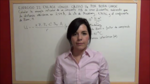 Enlace químico ejercicio 22