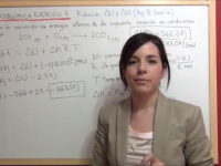 variación energía interna formación CO2