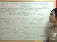 cálculo entalpía reacción por cálculos estequiométricos y ecuaciones termoquímicas
