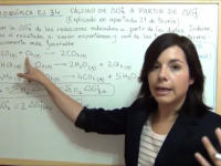 Calcular energías libres de Gibbs de reacción, ejercicio 34 termoquímica