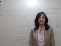 Ejercicio 36 termoquímica: espontaneidad de una reacción y cálculo de la energía libre