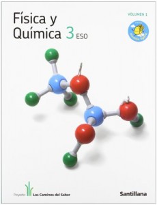 Portada física y química Santillana 3º de ESO 2010