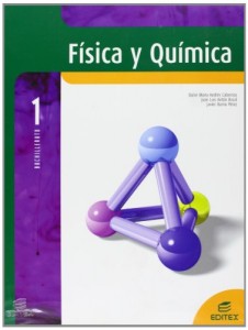 Portada física y química 1º de bachillerato Editex 2008