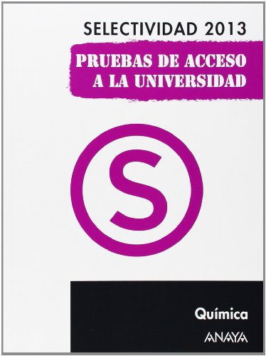 Portada libro preparar química Selectividad 2013