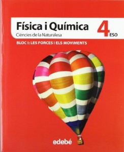 Portada física y química 4º ESO Edebé 2013 Catalán