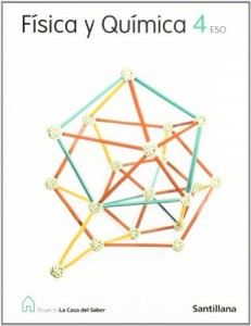 Portada libro física y química Santillana 4º ESO 2008