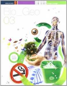 Portada biología geología 3 ESO Edelvives volumen 1 2011