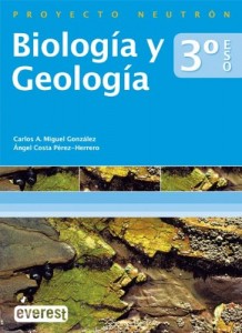 Portada biología geología 3 ESO Everest 2007