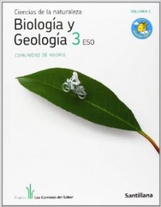 Portada biología y geología 3º de ESO Santillana 2011 Madrid
