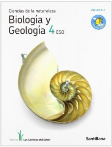 Portada biología geología 4º ESO Santillana Volumen 2