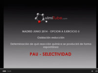 Ejercicio química selectividad Madrid junio 2014 Redox plata y cadmio