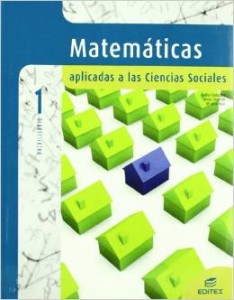 Matemáticas Editex 1 bachillerato ciencias sociales