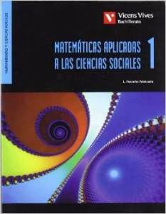 Matemáticas ciencias sociales 1 bachillerato Vicens Vives