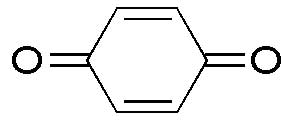 Estructura química de la quinona