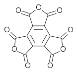 Estructura química del trianhídrido metílico