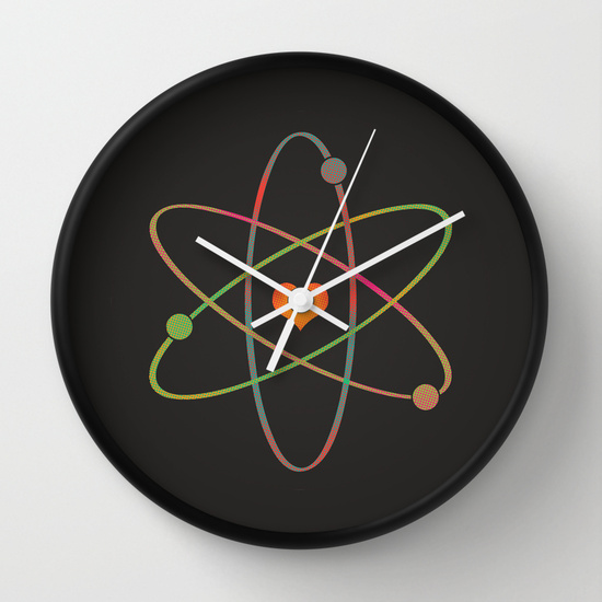 Reloj de pared Science Rules