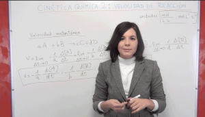 Cinética química: vídeo de teoría 2