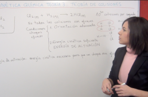 Vídeo sobre Teoría de colisiones