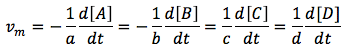 Fórmula velocidad instantánea con derivadas