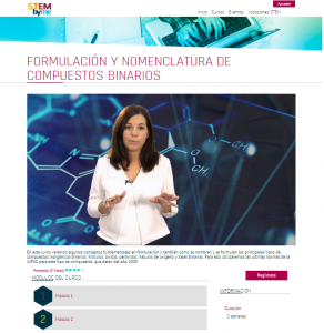 Curso Stembyme Formulación y Nomenclatura compuestos binarios