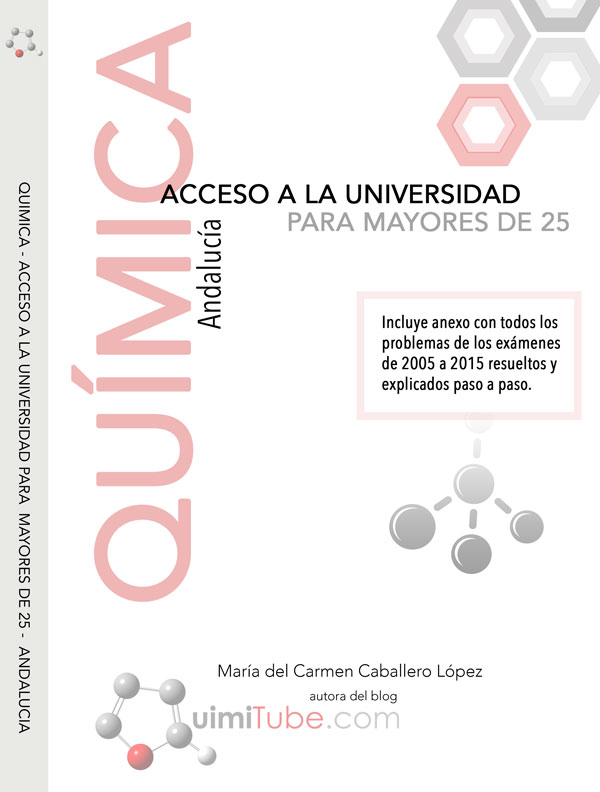 Libro química mayores de 25 años Andalucía